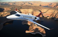 Новый самолёт бизнес класса Bombardier Learjet 70 New